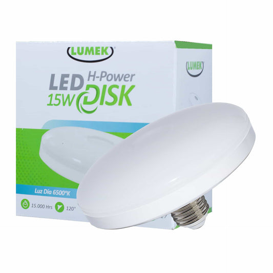 Bombillo Led Eco H Power Disk 15W 6500K
