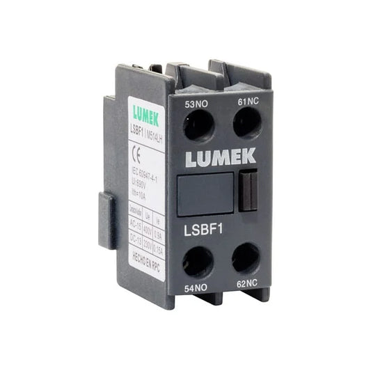 BLOQUE DE CONTACTO AUXILIAR FRONTAL 1NA+1NC PARA CONTACTOR