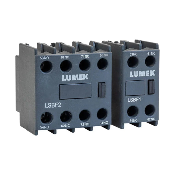 BLOQUE DE CONTACTO AUXILIAR FRONTAL 2 NA + 2NC PARA CONTACTOR